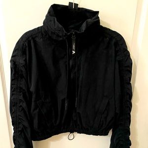 Allyson Felix Athleta crop Windbreaker